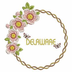 State Flowers 1 08(Sm) machine embroidery designs