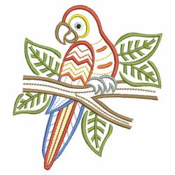 Hola Mola Tropical Birds 03(Md) machine embroidery designs