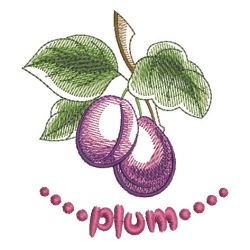 Fresh Fruits 2 10 machine embroidery designs