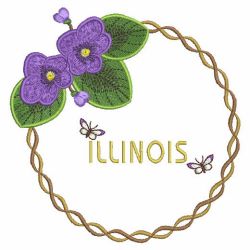 State Flowers 2 03(Sm) machine embroidery designs
