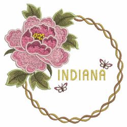 State Flowers 2 04(Sm) machine embroidery designs