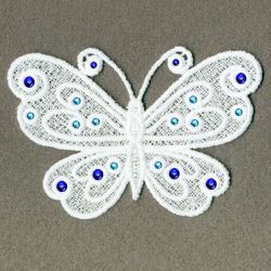 FSL Crystal Butterflies 06 machine embroidery designs