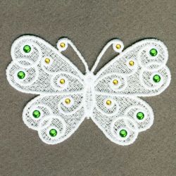 FSL Crystal Butterflies 09 machine embroidery designs