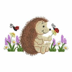 Adorable Hedgehog 02 machine embroidery designs