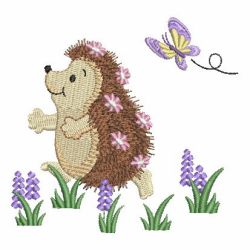 Adorable Hedgehog 04 machine embroidery designs