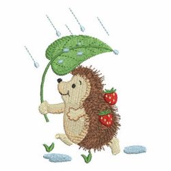 Adorable Hedgehog 07 machine embroidery designs