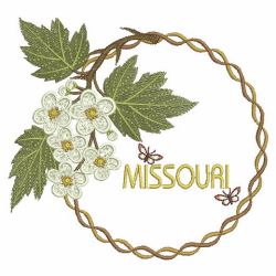 State Flowers 3 05(Lg) machine embroidery designs