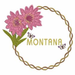 State Flowers 3 06(Sm) machine embroidery designs