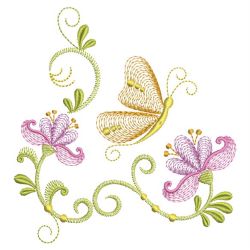 Vintage Flutterbys(Lg) machine embroidery designs