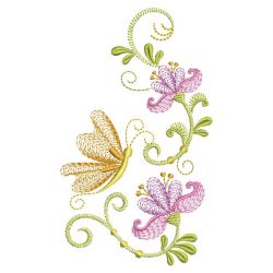 Vintage Flutterbys 03(Lg) machine embroidery designs