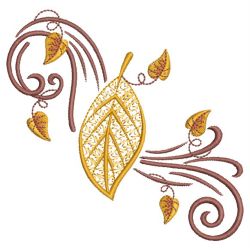 Falling Leaves 06(Lg) machine embroidery designs