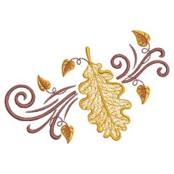 Falling Leaves 07(Lg) machine embroidery designs