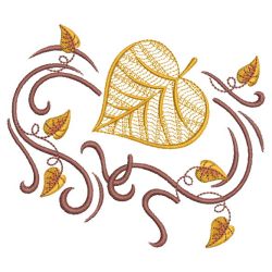 Falling Leaves 09(Lg) machine embroidery designs