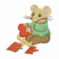 Valentine Mouse machine embroidery designs