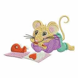 Valentine Mouse 05 machine embroidery designs