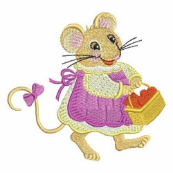 Valentine Mouse 06 machine embroidery designs