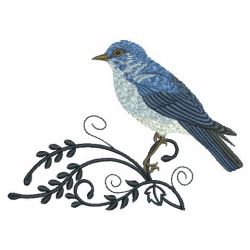 Heirloom Birds 05 machine embroidery designs