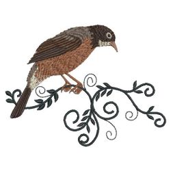 Heirloom Birds 10 machine embroidery designs