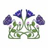 Art Nouveau Flowers 08