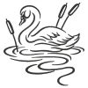 Swan Outline(Sm)