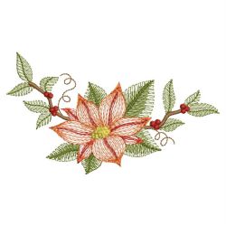 Vintage Poinsettia 02(Sm)