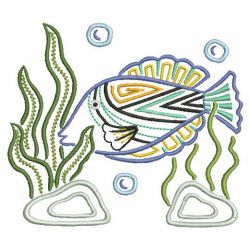 Hola Mola Tropical Fish 04(Sm) machine embroidery designs