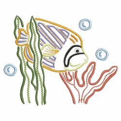 Hola Mola Tropical Fish 05(Md) machine embroidery designs