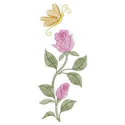 Vintage Rose Blossom 10(Lg) machine embroidery designs