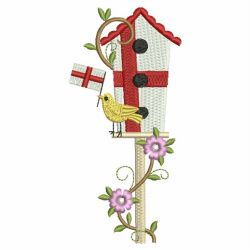 Country Birdhouses 07(Sm) machine embroidery designs
