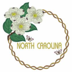 State Flowers 4 03(Lg) machine embroidery designs