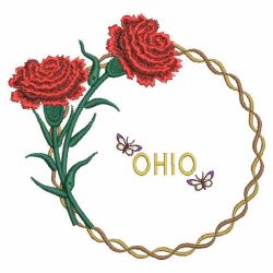 State Flowers 4 05(Sm) machine embroidery designs