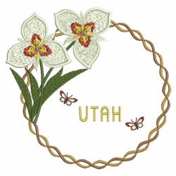 State Flowers 5 04(Sm) machine embroidery designs