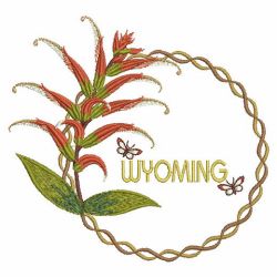 State Flowers 5 05(Lg) machine embroidery designs