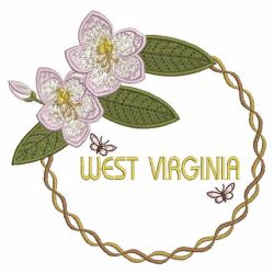 State Flowers 5 09(Sm) machine embroidery designs