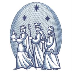 We Three Kings 2 02(Lg) machine embroidery designs