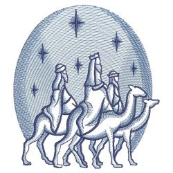 We Three Kings 2 03(Md) machine embroidery designs