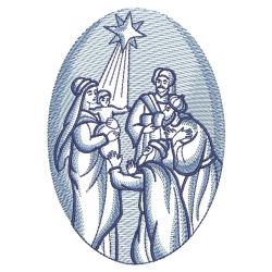 We Three Kings 2 06(Sm) machine embroidery designs