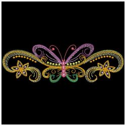 Neon Butterflies 2 04(Md) machine embroidery designs