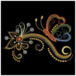 Neon Butterflies 2 05(Md) machine embroidery designs