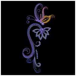 Neon Butterflies 2 08(Lg) machine embroidery designs