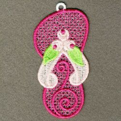 FSL Flip Flops 03 machine embroidery designs