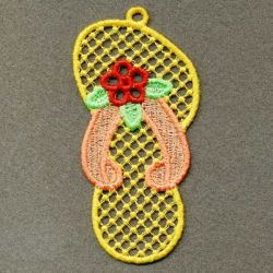 FSL Flip Flops 04 machine embroidery designs