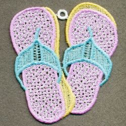 FSL Flip Flops 07 machine embroidery designs