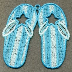 FSL Flip Flops 10 machine embroidery designs