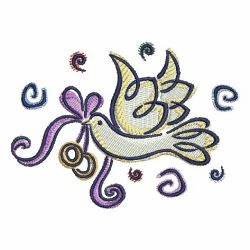 Heirloom Doves 09 machine embroidery designs