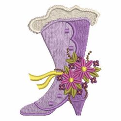 Victorian Boot 01 machine embroidery designs