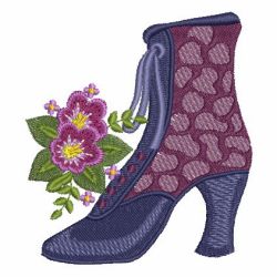 Victorian Boot 03 machine embroidery designs