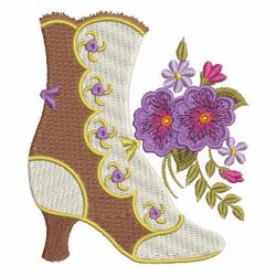 Victorian Boot 10 machine embroidery designs