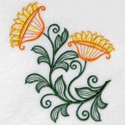 Jacobean Bloom 2 02(Md) machine embroidery designs