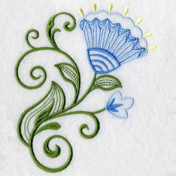 Jacobean Bloom 2 05(Sm) machine embroidery designs